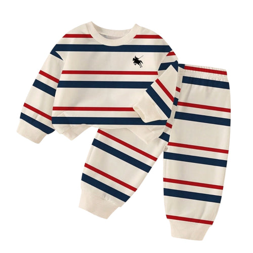 Conjunto Rayas Rojo y Marino CHIKY NYNO