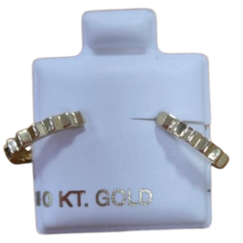 Arracada Med Con Relieve ENTRE JOYAS