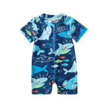 Cargar imagen en el visor de la galería, Traje de Baño Tiburenes Azul CHIKY NYNO