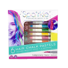 Cargar imagen en el visor de la galería, Set de Gises Pastel y Pasadores de Cabello - 6 Pzas