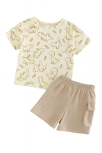 Cargar imagen en el visor de la galería, Conjunto Dinos Beige CHIKY NYNO