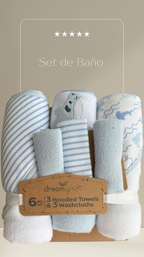 Set de Baño Tiburon Azul CHIKY NYNO